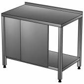 СКПП Стол-купе производственный с бортом, полкой 1200*800*850, без зашивки
