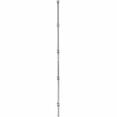 Стойка стационарная 1895мм для стеллажа Metro Super Erecta хромоникелевая 74P (для сухих помещений) Стойка стационарная 1895мм для стеллажа Metro Super Erecta хромоникелевая 74P (для сухих помещений)