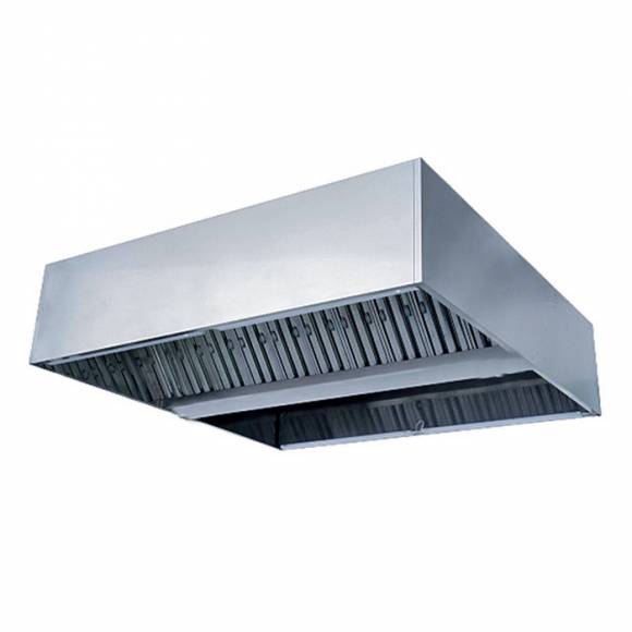 Зонт вытяжной островной коробчатый ЗВВОГ 1300*1800*400 с подстветкой Зонт вытяжной островной коробчатый ЗВВОГ 1300*1800*400 с подстветкой