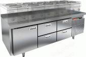 Стол холодильный HICOLD GN122/TN LT 1 дверь 4 ящика Стол холодильный HICOLD GN122/TN LT 1 дверь 4 ящика