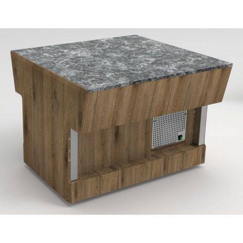 Прилавок нейтральный Refettorio (шведский стол островной) RN42SB без полки каменная столешница Прилавок нейтральный Refettorio (шведский стол островной) RN42SB без полки каменная столешница