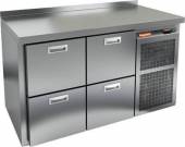 Стол морозильный Hicold GN 22 BR2 BT 4 ящика Стол морозильный Hicold GN 22 BR2 BT 4 ящика