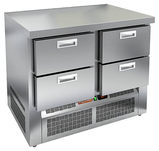 Стол холодильный Hicold GNE 22/TN О 4 ящика (агрегат внизу) Стол холодильный Hicold GNE 22/TN О 4 ящика (агрегат внизу)