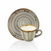 Кофейная пара 75мл фарфор Supreme By Bone HA-SP-ZT-01-KFT /6/