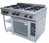 Плита газовая 6-конф. Гриль Мастер Ф6ПДГ/800(э) с электрической духовкой 50004э Плита газовая 6-конф. Гриль Мастер Ф6ПДГ/800(э) с электрической духовкой 50004э