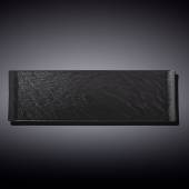 Блюдо прямоугольное 300х95мм Wilmax WL-661102/A черное /3/18/ Блюдо прямоугольное 300х95мм Wilmax WL-661102/A черное /3/18/