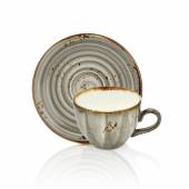 Чайная пара 280мл фарфор Supreme By Bone HA-SP-ZT-02-CFT /6/