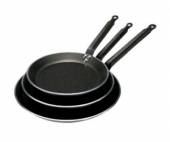 Сковорода 260мм алюминий антипригарное покрытие блинная De Buyer "Chok Induction" 8485.26