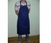 Фартук повара с грудкой темно-синий Мастергласс 31545
