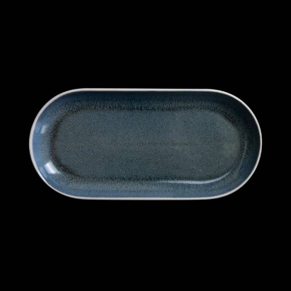 Блюдо прямоугольное 295х140 мм Corone Oceano голубой Блюдо прямоугольное 295х140 мм Corone Oceano голубой