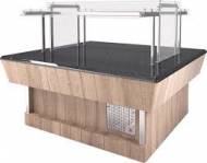 Прилавок нейтральный Refettorio (шведский стол сдвоенный) RN43S2 каменная столешница Прилавок нейтральный Refettorio (шведский стол сдвоенный) RN43S2 каменная столешница