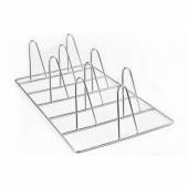 Решетка для куры-гриль Абат РКГ-9, 550х326х147, 9 кур, нерж. сталь				 Решетка для куры-гриль Абат РКГ-9, 550х326х147, 9 кур, нерж. сталь