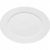 Тарелка для этажерки трехъярусной с отверстием D=33 Н=20мм Пьюрити фарфор белый 69 7204 /1/6/