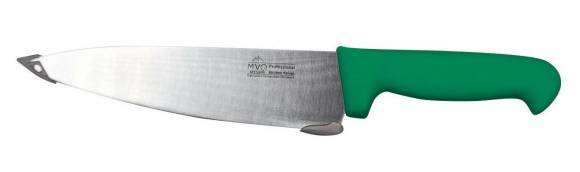 Нож шеф повара PROFI MVQ MESSER 20см зеленая ручка G3771