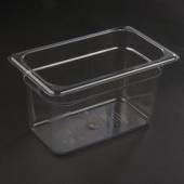 Гастроемкость 1/4 h=150 мм. 4 л. поликарб. прозрач. JD-P1415