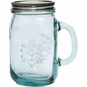 Банка-кружка для пива 550мл с ручкой San Miguel с крышкой 3109_2 Банка-кружка для пива 550мл с ручкой San Miguel с крышкой 3109_2