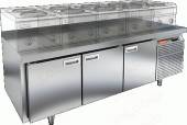 Стол холодильный HICOLD SN 111/TN LT 3 двери  Стол холодильный HICOLD SN 111/TN LT 3 двери