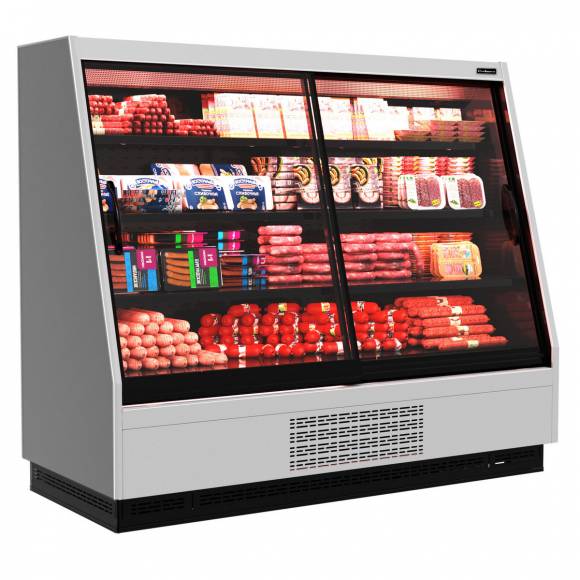 Витрина холодильная Carboma F16-08 VV 1,9-1 0030 STANDARD фронт X1 (версия 2.0) (9006-9005) Витрина холодильная Carboma F16-08 VV 1,9-1 0030 STANDARD фронт X1 (версия 2.0) (9006-9005)