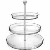 Этажерка 3-ярусная D=220 270 320 H=380мм Палладио 13286846 /1/4/