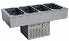 Ванна охлаждаемая встраиваемая для 4хGN Gastrolux ВОВ-146/GN Ванна охлаждаемая встраиваемая для 4хGN Gastrolux ВОВ-146/GN