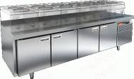 Стол холодильный HICOLD SN1111/TN LT 4 двери 