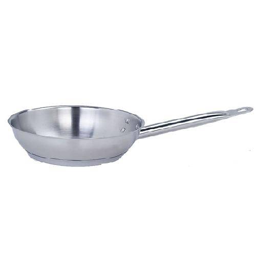 Сковорода 200х42 нерж. сталь, индукция Maco RXP001