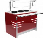 Мармит для первых блюд RM12D Refettorio Case ЧТТ 3 супницы по 5л Мармит для первых блюд RM12D Refettorio Case ЧТТ 3 супницы по 5л