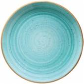 Тарелка плоская 27см фарфор Gourmet Aura Aqua Bonna AAQGRM27DZ b Тарелка плоская 27см фарфор Gourmet Aura Aqua Bonna AAQGRM27DZ b