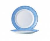 Тарелка d=254 мм голубой край Браш C3773 39250 /6/ Тарелка d=254 мм голубой край Браш C3773 39250 /6/