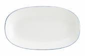 Блюдо овальное 190*110 мм фарфор Gourmet Retro Bonna E101GRM19OKY синий край b Блюдо овальное 190*110 мм фарфор Gourmet Retro Bonna E101GRM19OKY синий край b
