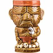 Стакан для коктейля 450мл Tiki Mornsun керамика MZJ0051 коричневый