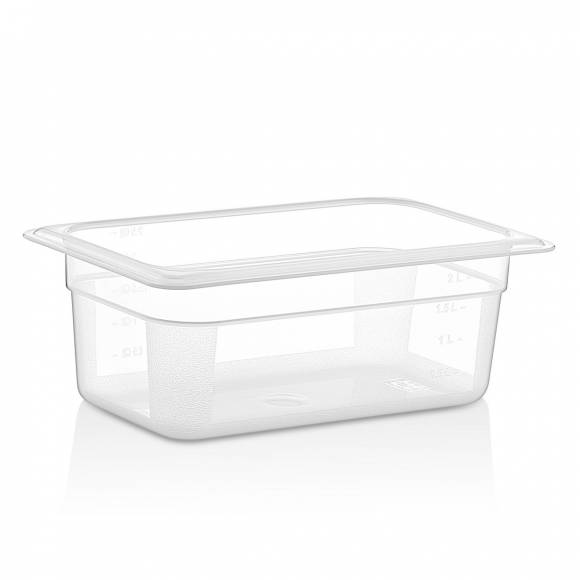 Гастроемкость GN1/4-100 2,5 л. поликарб. прозрачная GP 79772