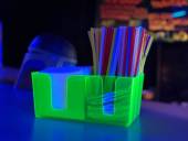 Барный организатор 6 ячеек салатовая флуоресцент MGprof 1774 