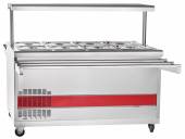 Прилавок холодильный Абат Передвижная линия ПВВ(Н)-70ПМ-01-НШ (8хGN1/2-150) Прилавок холодильный Абат Передвижная линия ПВВ(Н)-70ПМ-01-НШ (8хGN1/2-150)