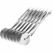 Нож роликовый для теста 7 лезвий Paderno D=55,L=220,B=75мм нерж.47820-07