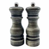 Набор из двух мельниц "Соль+Перец" 13,5см,дерево P.L. Proff Cuisine BW6615PSAB Набор из двух мельниц "Соль+Перец" 13,5см,дерево P.L. Proff Cuisine BW6615PSAB