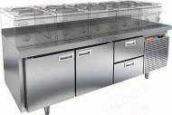 Стол холодильный HICOLD SN 112/TN LT 2 двери 2 ящика 