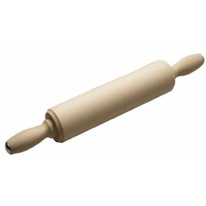 Скалка береза L=500 D=50мм с вращающейся ручкой