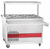 Прилавок холодильный Абат Передвижная линия ПВВ(Н)-70ПМ-НШ (6хGN1/2-150) Прилавок холодильный Абат Передвижная линия ПВВ(Н)-70ПМ-НШ (6хGN1/2-150)