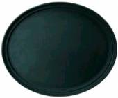 Поднос овальный 73,5х60см прорезиненный черный MGSteel 2900CTBl.