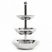 Этажерка 3 яруса, d 21/25/31 см, h 50 см, нержавейка, P.L. Proff Cuisine H0140C Этажерка 3 яруса, d 21/25/31 см, h 50 см, нержавейка, P.L. Proff Cuisine H0140C