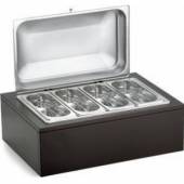 Мармит с подогревом 4хGN1/4-65 крышка нерж. Pintinox Buffet (51132810) 5113F810 38347 Мармит с подогревом 4хGN1/4-65 крышка нерж. Pintinox Buffet (51132810) 5113F810 38347