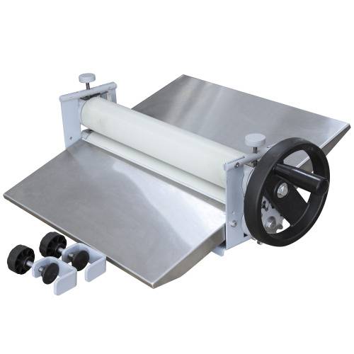 Тестораскаточная машина настольная ПищТех МРТ-Р (423х600х186 мм;, вал 400 мм; толщина от 1 - 6 мм)