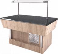 Прилавок нейтральный Refettorio (шведский стол пристенный) RN43SP каменная столешница Прилавок нейтральный Refettorio (шведский стол пристенный) RN43SP каменная столешница