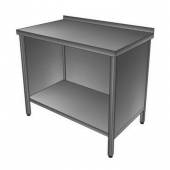 Стол производственный с бортом, полкой 1300*600*850, зашивка сзади и по бокам Стол производственный с бортом, полкой 1300*600*850, зашивка сзади и по бокам