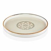 Тарелка круглая с бортом 190мм фарфор,серия Tessera By Bone TN-TS-HL-19-RD /6/ Тарелка круглая с бортом 190мм фарфор,серия Tessera By Bone TN-TS-HL-19-RD /6/