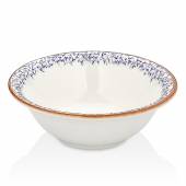 Салатник 650 мл 180мм фарфор Tinta Edera By Bone TN-ED-ZT-18-KS /6/