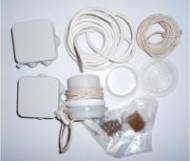 Комплект низкотемпературный 80мм Polair клапан выравнивания давления, ПЭН обогрева периметра двери