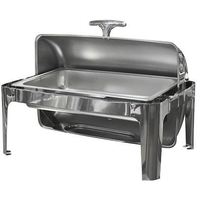 Чафинг-диш ERGO FQ-CD-190-1 с крышкой Roll-Top