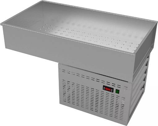 Ванна охлаждаемая встраиваемая для льда Gastrolux ВОВ-106/Л